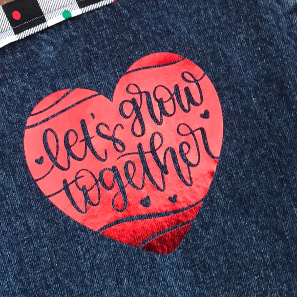 Cute 🥰 Girls Denim Apron - Picture 3 of 4